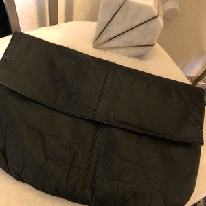 100%Leather clutch JENNIFER MOORE